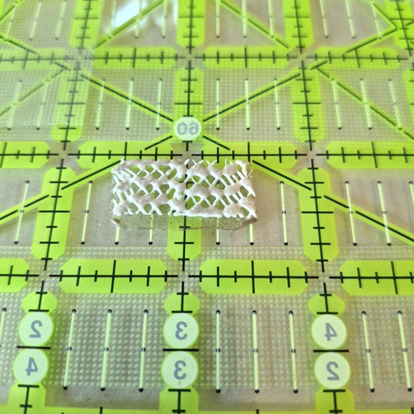 Omnigrip by Non-Slip Ruler 6" x 12" Neon Green Rectangular Sewing Quilting - Picture 9 of 10